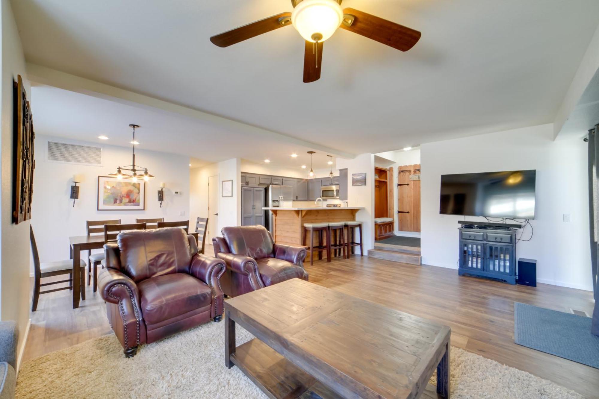 Snowcreek Resort Condo With Deck At Mammoth Mountain Mammoth Lakes Kültér fotó