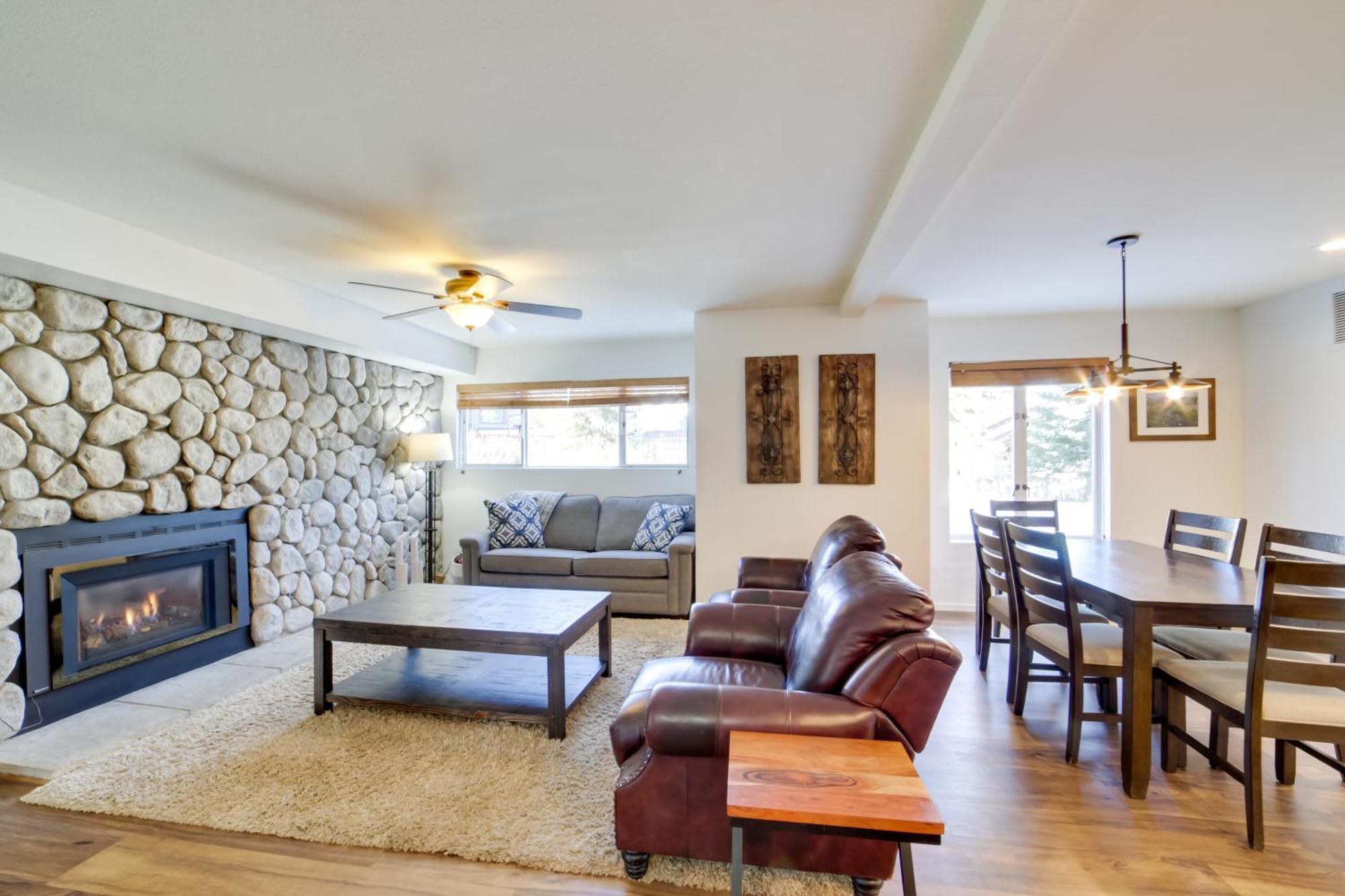 Snowcreek Resort Condo With Deck At Mammoth Mountain Mammoth Lakes Kültér fotó